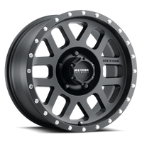 Method Wheels MR306 Mesh 17x8.5 0mm Offset 5x5 94mm CB Matte Black Wheel