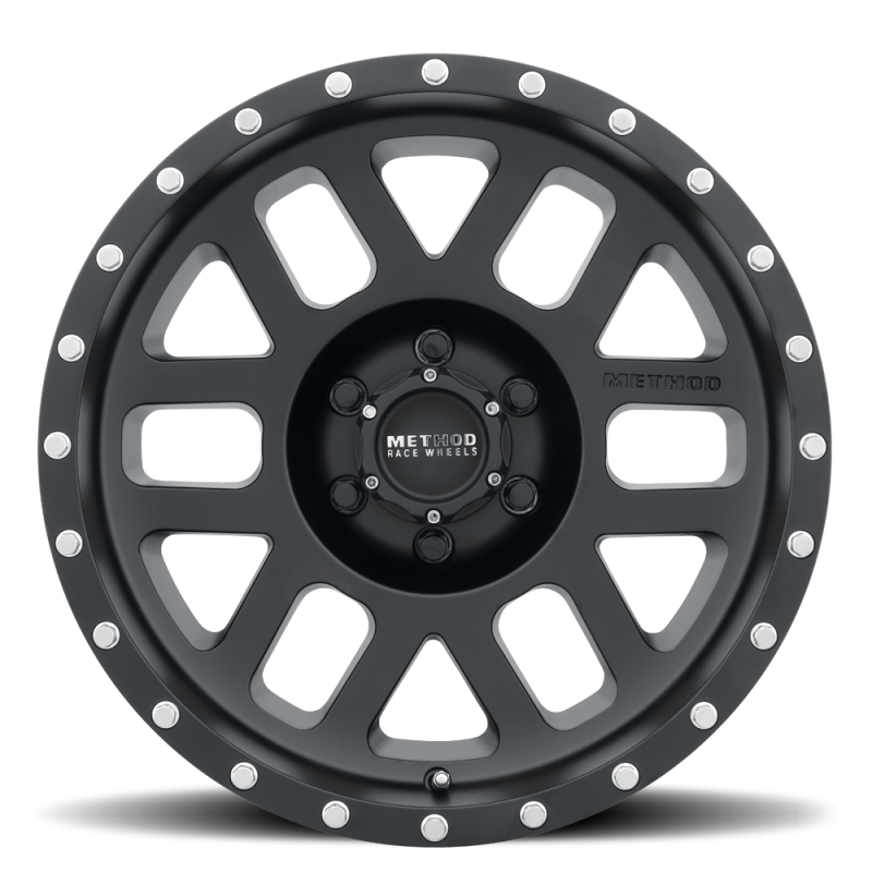 Method Wheels MR306 Mesh 17x8.5 0mm Offset 6x5.5 108mm CB Matte Black Wheel
