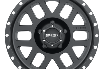 Method Wheels MR306 Mesh 18x9 + 18mm Offset 5x150 116.5mm CB Matte Black Wheel