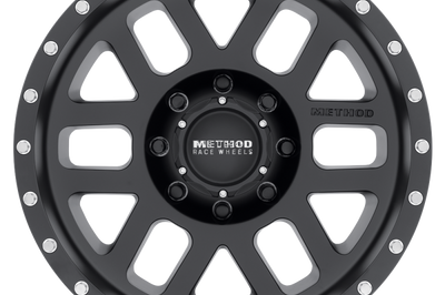 Method Wheels MR306 Mesh 18x9 + 18mm Offset 8x6.5 130.81mm CB Matte Black Wheel