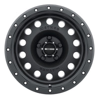 Method Wheels MR307 Hole 17x8.5 0mm Offset 5x5 94mm CB Matte Black Wheel