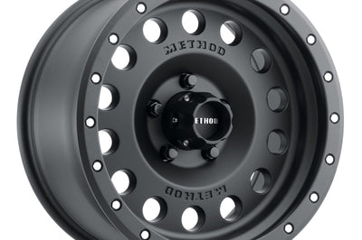 Method Wheels MR307 Hole 17x8.5 0mm Offset 5x5 94mm CB Matte Black Wheel
