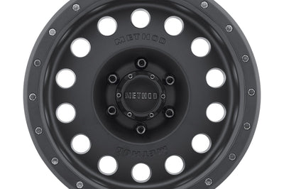 Method Wheels MR307 Hole 17x8.5 0mm Offset 6x5.5 108mm CB Matte Black Wheel