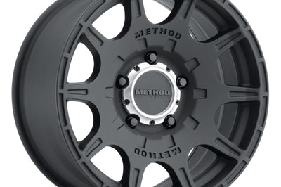 Method Wheels MR308 Roost 17x8.5 0mm Offset 5x5 71.5mm CB Matte Black Wheel