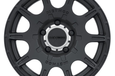 Method Wheels MR308 Roost 17x8.5 0mm Offset 5x5 71.5mm CB Matte Black Wheel