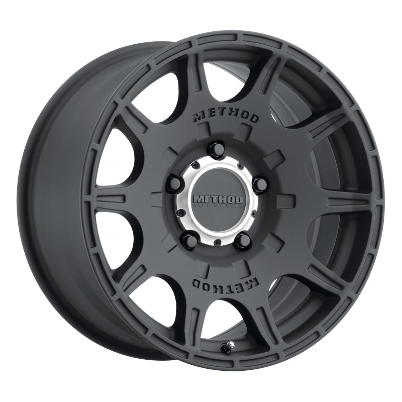 Method Wheels MR308 Roost 18x9 + 18mm Offset 5x150 110.5mm CB Matte Black Wheel