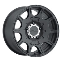 Method Wheels MR308 Roost 18x9 + 18mm Offset 5x150 110.5mm CB Matte Black Wheel