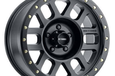 Method Wheels MR309 Grid 17x8.5 0mm Offset 5x150 116.5mm CB Matte Black Wheel