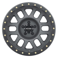 Method Wheels MR309 Grid 17x8.5 0mm Offset 5x150 116.5mm CB Titanium/Black Street Loc Wheel