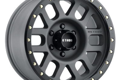 Method Wheels MR309 Grid 17x8.5 0mm Offset 6x135 94mm CB Titanium/Black Street Loc Wheel