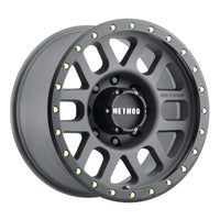 Method Wheels MR309 Grid 17x8.5 0mm Offset 8x6.5 130.81mm CB Titanium/Black Street Loc Wheel