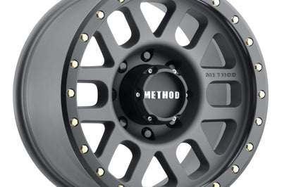 Method Wheels MR309 Grid 17x8.5 0mm Offset 8x6.5 130.81mm CB Titanium/Black Street Loc Wheel