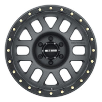 Method Wheels MR309 Grid 18x9 0mm Offset 6x5.5 108mm CB Titanium/Black Street Loc Wheel