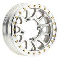 Method Wheels MR401-R UTV Beadlock 15x5 / 2.5 + 2.5/0mm Offset / 4x156 / 127mm CB Machined - Raw Wheel