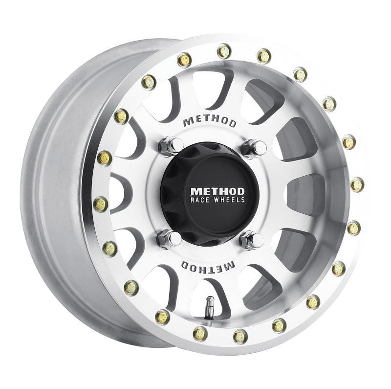 Method Wheels MR401 UTV Beadlock 15x7 / 4 + 3/13mm Offset / 4x156 / 132mm CB Machined - Raw Wheel