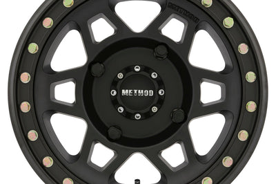 Method Wheels MR405 UTV Beadlock 15x7 / 5 + 2/38mm Offset / 4x156 / 132mm CB Matte Black Wheel
