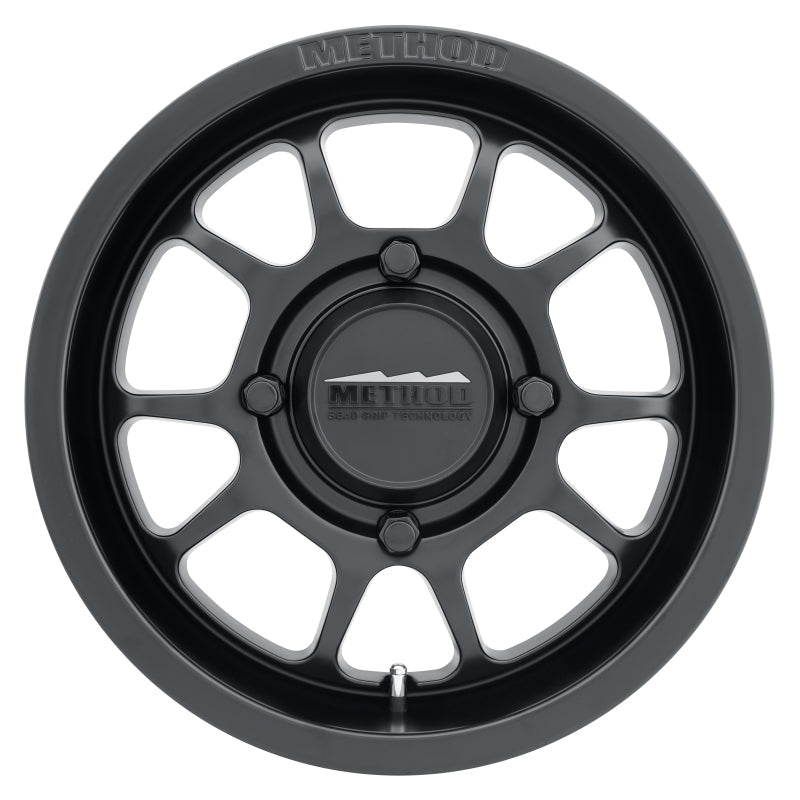 Method Wheels MR409 Bead Grip 15x7 / 4 + 3/13mm Offset / 4x136 / 106.25mm CB Matte Black Wheel