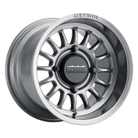Method Wheels MR411 Bead Grip 14x7 / 4 + 3/13mm Offset / 4x156 / 132mm CB Gloss Titanium Wheel
