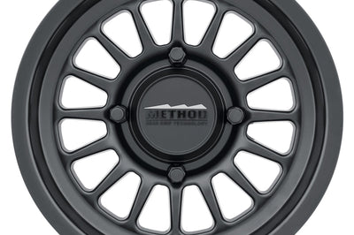 Method Wheels MR411 Bead Grip 15x10 / 6 + 4/25mm Offset / 4x156 / 132mm CB Matte Black Wheel