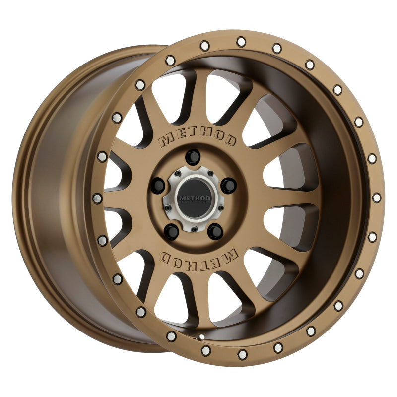 Method Wheels MR605 NV 20x10 -24mm Offset 5x5 71.5mm CB Bronze Wheel