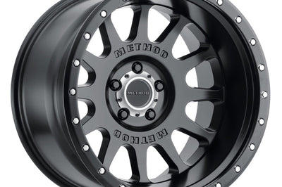 Method Wheels MR605 NV 20x10 -24mm Offset 5x5 71.5mm CB Matte Black Wheel