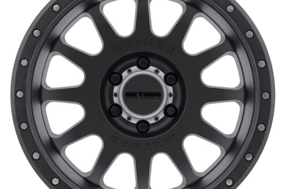 Method Wheels MR605 NV 20x10 -24mm Offset 6x5.5 106.25mm CB Matte Black Wheel