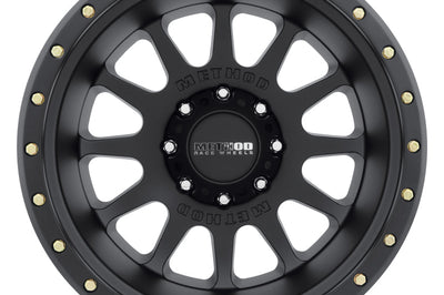 Method Wheels MR605 NV 20x10 -24mm Offset 8x6.5 121.3mm CB Matte Black Wheel