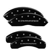 MGP 4 Caliper Covers Engraved Front & Rear Gen 5/Camaro Black finish silver ch - Brakes Rotors Pads