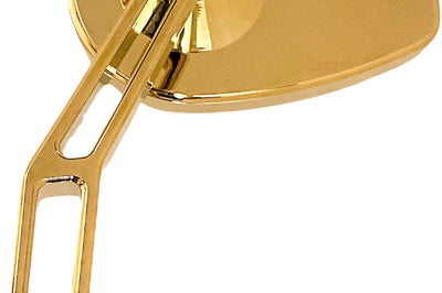 Pro One Micro Mirror V2 Cut Stem Right Gold Tin - Harddrive Products