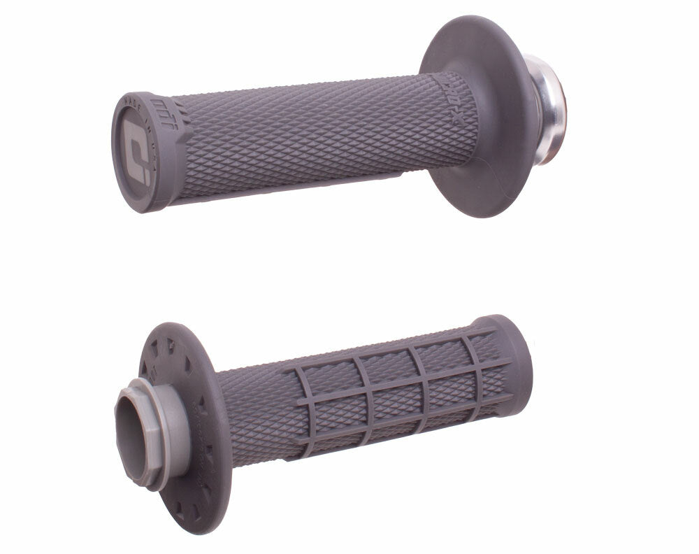ODI Micro X Lock On Grips Half Waffle Grey/Black (Soft)