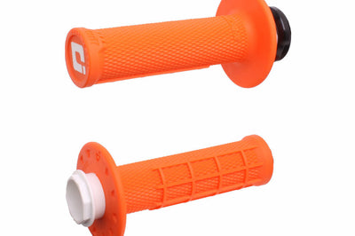ODI Micro X Lock On Grips Half Waffle Orange/Black