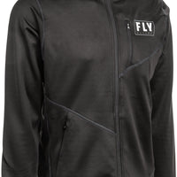 Fly Racing Mid-layer Jacket Arctic Grey 3x - Black / 2X-Large - Gear