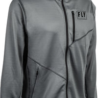 Fly Racing Mid-layer Jacket Arctic Grey 3x - Black / 2X-Large - Gear