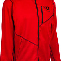 Fly Racing Mid-layer Jacket Arctic Grey 3x - Black / 2X-Large - Gear