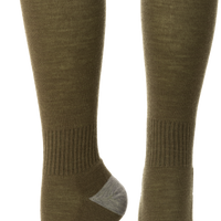 Dsg Mid Weight Socks Black - Dark Olive - Apparel Collection