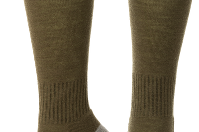 Dsg Mid Weight Socks Black - Dark Olive - Apparel Collection