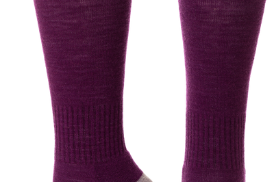 Dsg Mid Weight Socks Black - Deep Amethyst - Apparel Collection