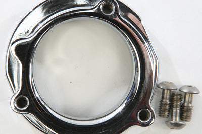 Mikuni Air Box Adapter Kit Chrome Finish - Harddrive Products