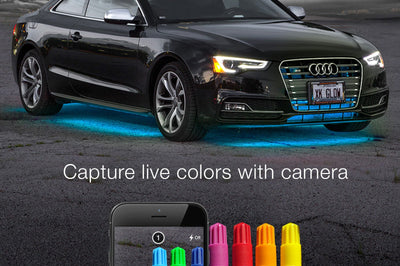 Xk Glow Mini Accent Light App Kit 8pc - Harddrive Products