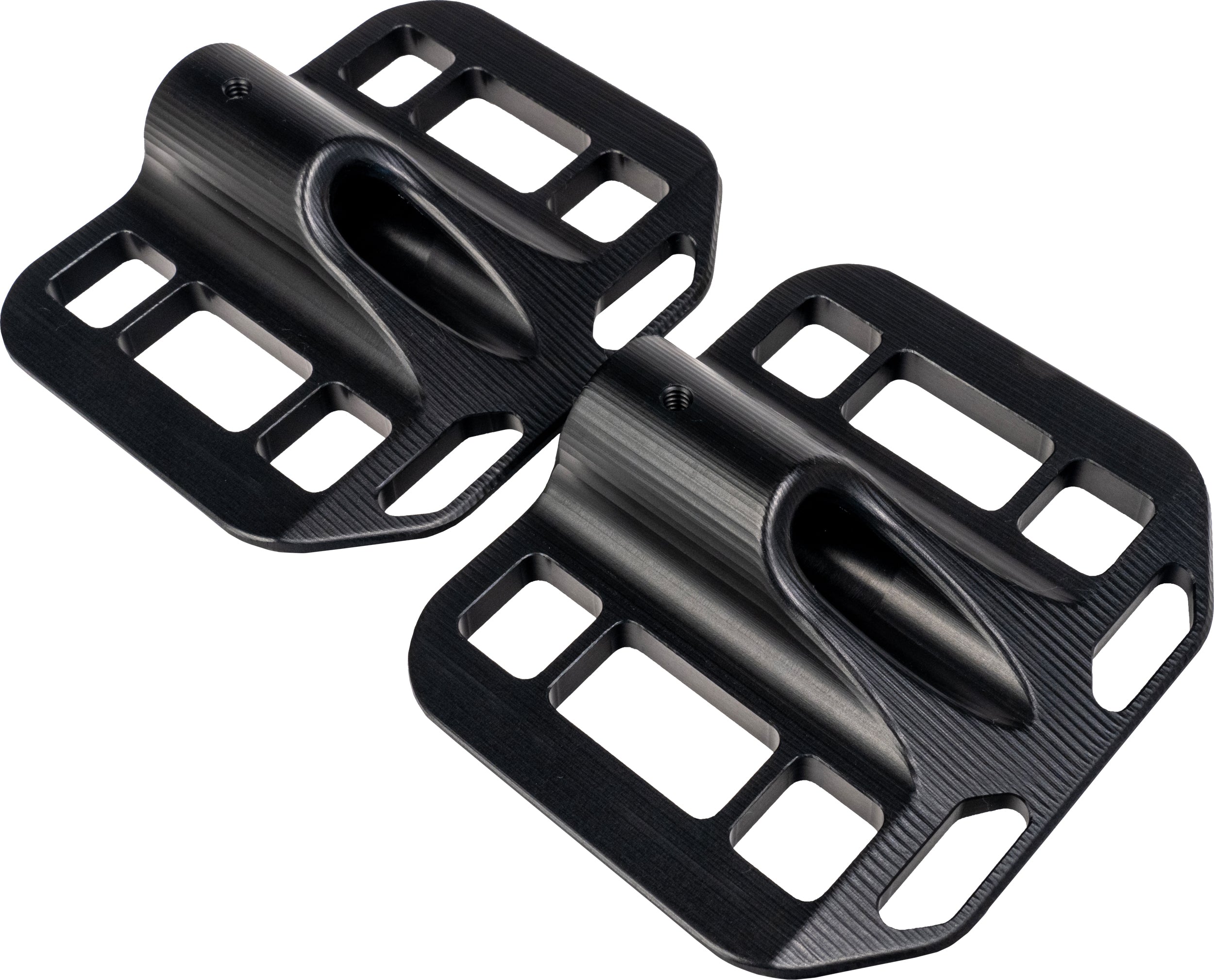 Hofmann Designs Mini Floorboards Black M8 Rider Mount - Harddrive Products