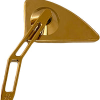 Pro One Mini Td V2 Cut Stem Mirror Left Gold Tin - Harddrive Products