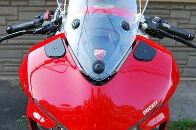 New Rage Cycles Mirror Block Off Plates Duc - Street Collection