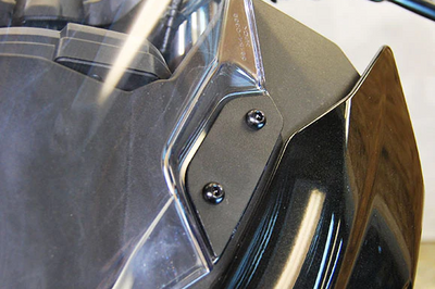 New Rage Cycles Mirror Block Off Plates Kaw - Street Collection