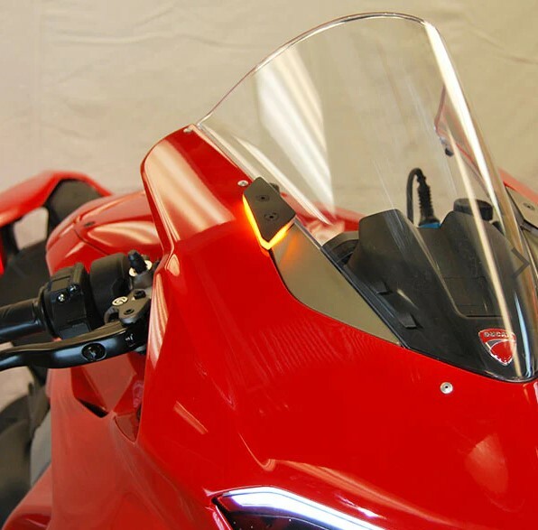New Rage Cycles Mirror Block Off Turn Signals Duc - Street Collection
