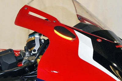 New Rage Cycles Mirror Block Off Turn Signals Hon - Street Collection