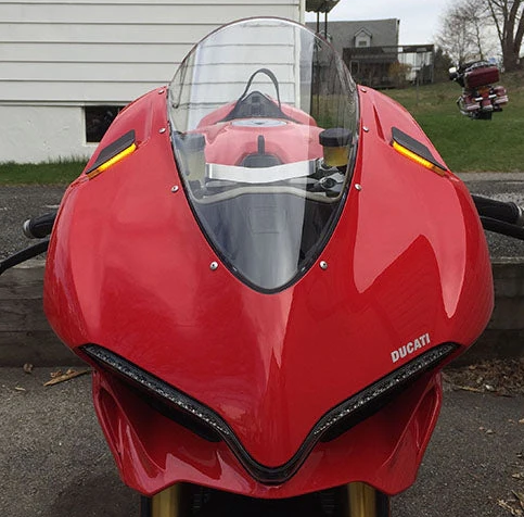 New Rage Cycles Mirror Block Off Turn Signals Suz - Street Collection