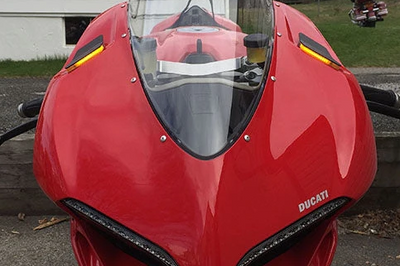 New Rage Cycles Mirror Block Off Turn Signals Suz - Street Collection