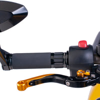 PUIG Mirror Hi Tech Bar End L/R Black - Mirrors