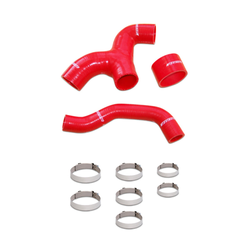Mishimoto 02-05 Subaru WRX Red Silicone Intercooler Hoses - Fabrication
