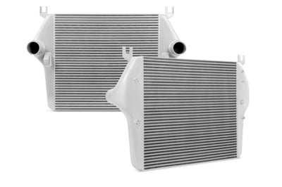 Mishimoto 03-07 Dodge 5.9L Cummins Intercooler Kit w/ Pipes (Silver) - Forced Induction